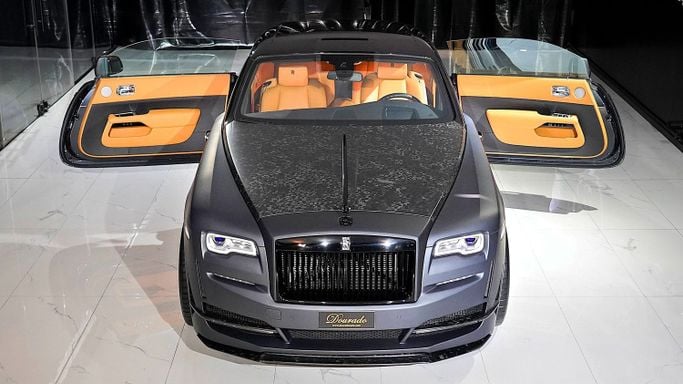 Used Rolls-Royce Wraith, 6.6 l, 2020 in Dubai by Dourado Luxury Car, Grey color. European Specs | AUTO.AE