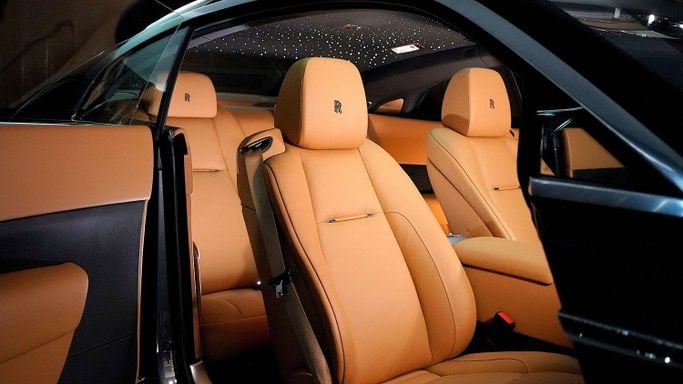 Used Rolls-Royce Wraith, 6.6 l, 2020 in Dubai by Dourado Luxury Car, Grey color. European Specs | AUTO.AE