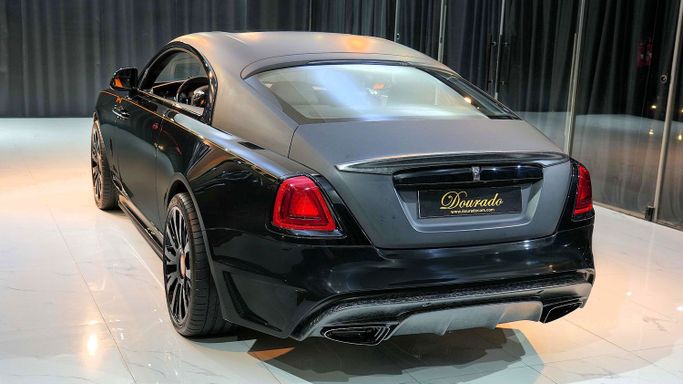 Used Rolls-Royce Wraith Black Badge, 6.6 l, 2020 in Dubai by Dourado Luxury Car, Black color. European Specs | AUTO.AE