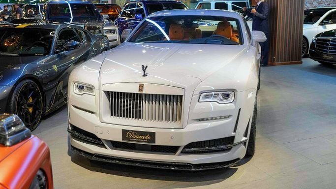 New Rolls-Royce Wraith, 6.6 l, 2023 in Dubai by Dourado Luxury Car, Grey color.  | AUTO.AE