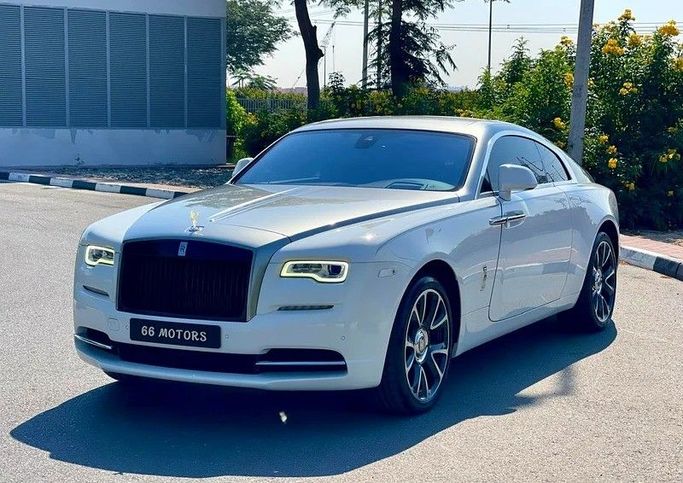 Used Rolls-Royce Wraith, 6.6 l, 2019 in Dubai by 66 Motors, White color. GCC Specs | AUTO.AE
