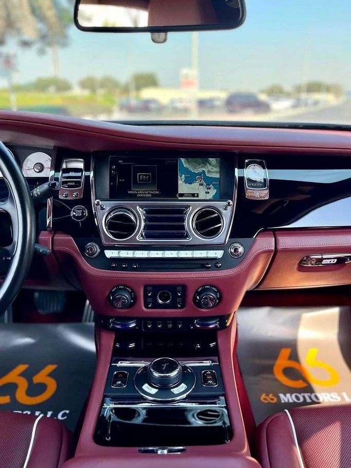 Used Rolls-Royce Wraith, 6.6 l, 2019 in Dubai by 66 Motors, White color. GCC Specs | AUTO.AE