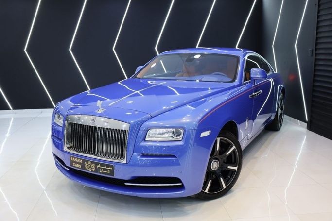 Подержанный Rolls-Royce Wraith, 6.6 л, 2016 в Дубае от Sanam Cars Голубой цвет. GCC | AUTO.AE