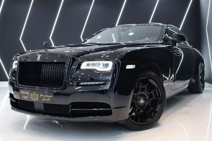 Подержанный Rolls-Royce Wraith Black Badge, 6.6 л, 2017 в Дубае от Sanam Cars Черный цвет. GCC | AUTO.AE