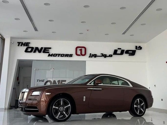 Подержанный Rolls-Royce Wraith, 6.6 л, 2015 в Дубае от The One Motors Серый цвет. GCC | AUTO.AE