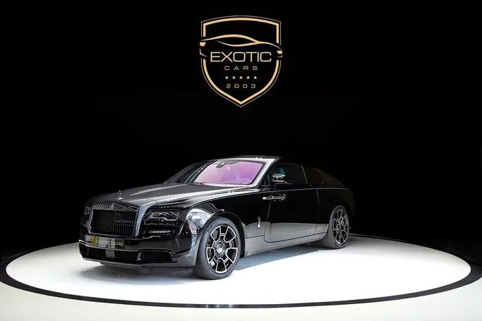 Новый Rolls-Royce Wraith Black Badge, 6.6 л, 2023 в Дубае от Exotic Cars Черный цвет. GCC | AUTO.AE