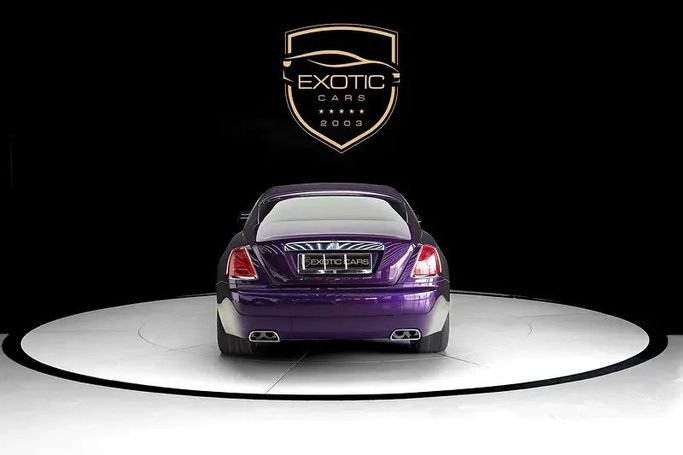 Used Rolls-Royce Wraith, 6.6 l, 2017 in Dubai by Exotic Cars, Purple color. GCC Specs | AUTO.AE