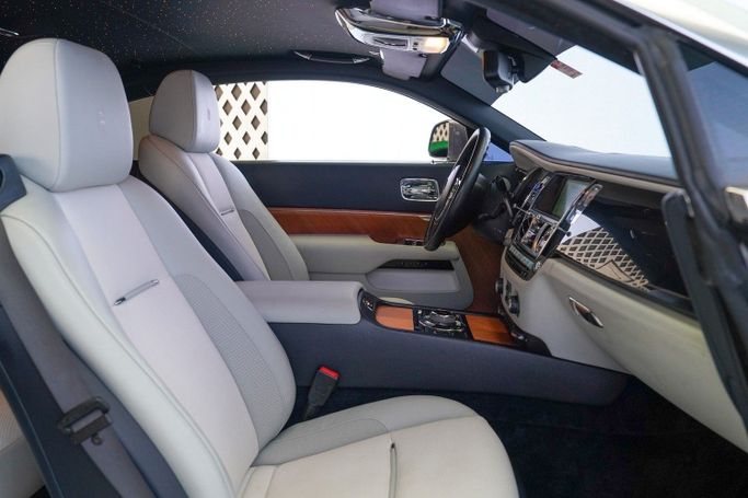 Used Rolls-Royce Wraith, 6.6 l, 2016 in Dubai by Exotic Cars, Grey color. GCC Specs | AUTO.AE