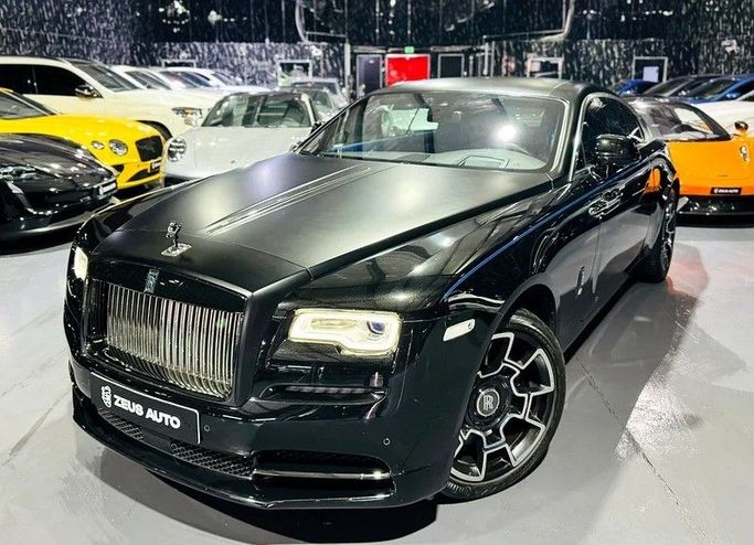 Used Rolls-Royce Wraith Black Badge, 6.6 l, 2022 in Dubai by Zeus Motors, Black color. GCC Specs | AUTO.AE