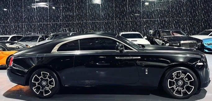 Used Rolls-Royce Wraith Black Badge, 6.6 l, 2022 in Dubai by Zeus Motors, Black color. GCC Specs | AUTO.AE