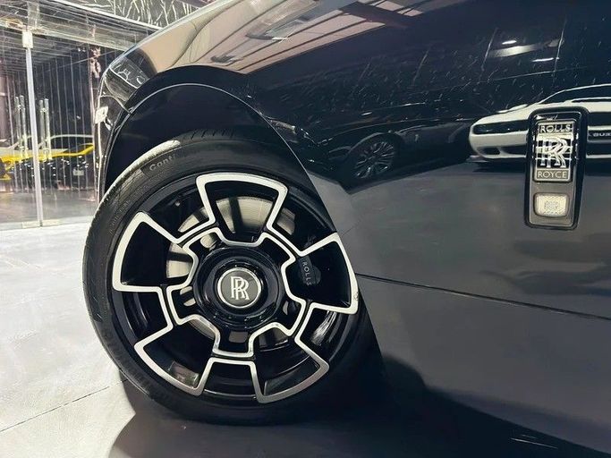 Used Rolls-Royce Wraith Black Badge, 6.6 l, 2022 in Dubai by Zeus Motors, Black color. GCC Specs | AUTO.AE