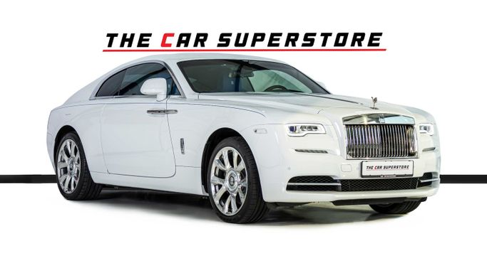 Подержанный Rolls-Royce Wraith, 6.6 л, 2021 в Дубае от The Car Superstore Белый цвет. Японская | AUTO.AE