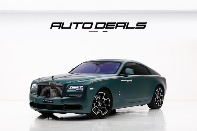 Подержанный Rolls-Royce Wraith Black Badge, 6.6 л, 2023 в Дубае от AUTO DEALS Бирюзовый цвет. GCC | AUTO.AE