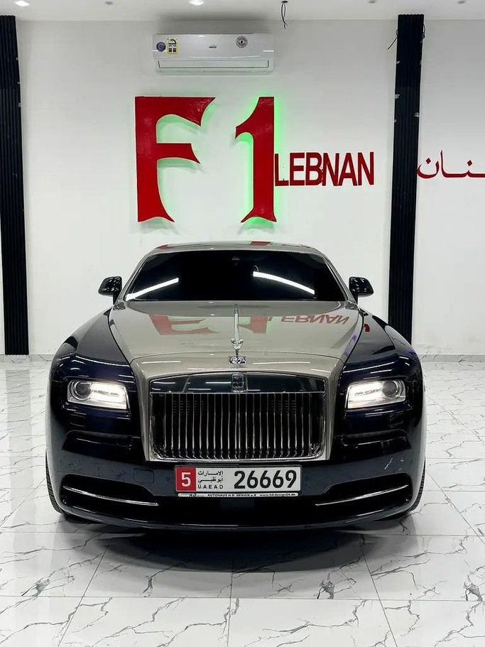 مستعملة Rolls-Royce Wraith, 6.6 l, 2016 في في دبي من F1 Motors، اللون أزرق. المواصفات الأوروبية | AUTO.AE
