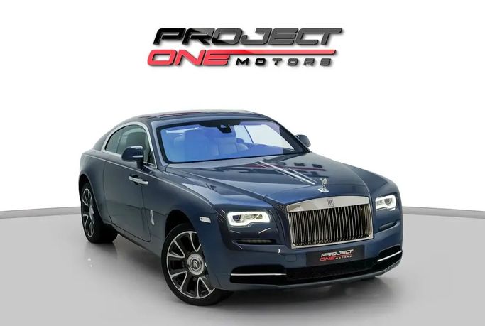 مستعملة Rolls-Royce Wraith, 6.6 l, 2017 في في دبي من Project One Motors، اللون أزرق داكن. مواصفات الخليج | AUTO.AE
