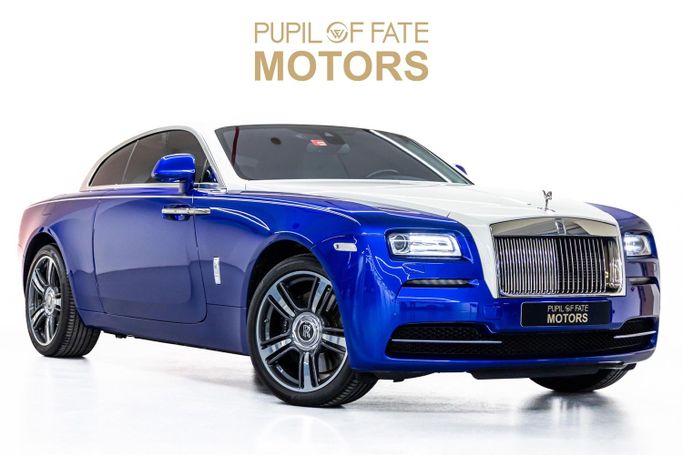 Подержанный Rolls-Royce Wraith, 6.6 л, 2016 в Дубае от PUPIL OF FATE MOTORS Голубой цвет. GCC | AUTO.AE