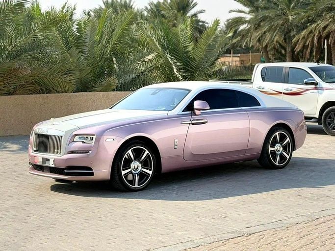 Used Rolls-Royce Wraith, 6.6 l, 2017 in Dubai by VIP Stars, Pink color. GCC Specs | AUTO.AE