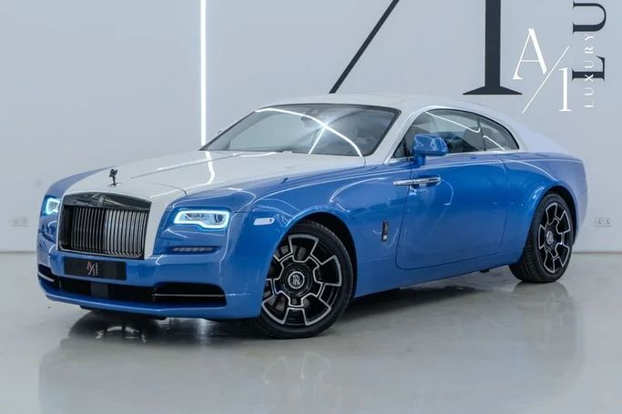 مستعملة Rolls-Royce Wraith Black Badge, 6.6 l, 2017 في في دبي من A1 Luxury Motors، اللون أزرق. مواصفات الخليج | AUTO.AE | إعلان #255969
