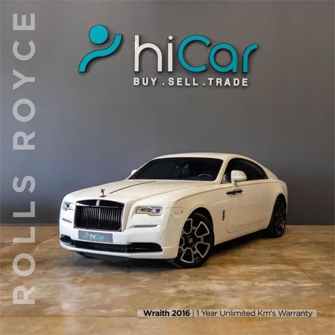 Used Rolls-Royce Wraith, 6.6 l, 2016 in Dubai by Hi Car Approved Pre-Owned Cars Showroom, White color. GCC Specs | AUTO.AE | Listing #264595