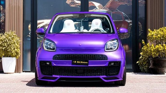 Новый Smart Fortwo III, 2024 в Дубае от 8 Ba Motors Фиолетовый цвет. Европейская | AUTO.AE