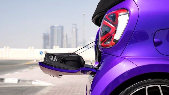 Новый Smart Fortwo III, 2024 в Дубае от 8 Ba Motors Фиолетовый цвет. Европейская | AUTO.AE