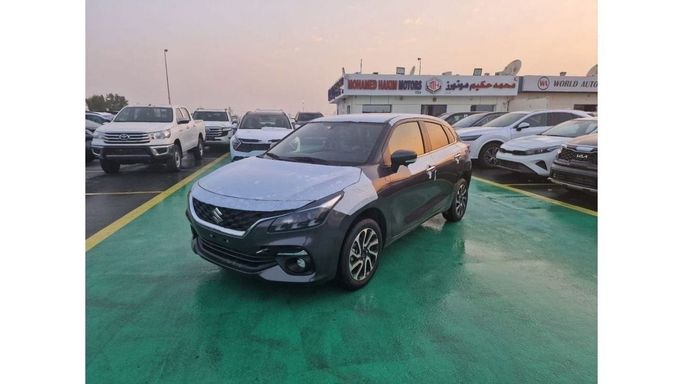 New Suzuki Baleno III, 1.5 l, 2025 in Dubai by Mohamed Hakim Motors, Silver color. Other | AUTO.AE