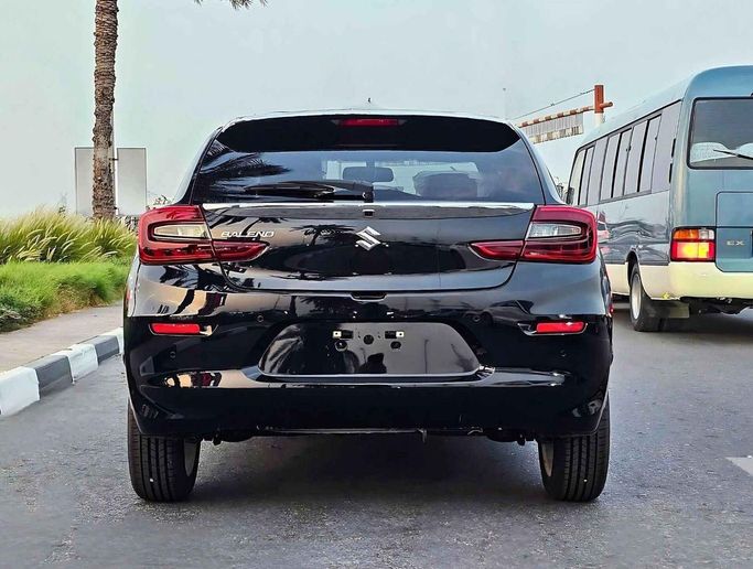 New Suzuki Baleno III, 1.5 l, 2025 in Dubai by SK Motors, Black color. GCC Specs | AUTO.AE