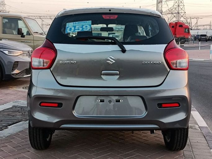 New Suzuki Celerio III, 1.0 l, 2024 in Dubai by SK Motors, Grey color. GCC Specs | AUTO.AE