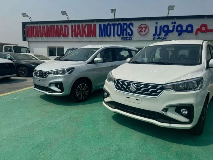 New Suzuki Ertiga II, 1.5 l, 2025 in Dubai by Mohamed Hakim Motors, White color. Other | AUTO.AE