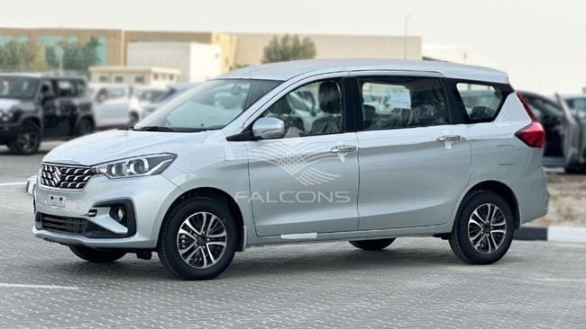 New Suzuki Ertiga II, 1.5 l, 2025 in Dubai by Falcons GT Motors FZCO, Silver color. European Specs | AUTO.AE