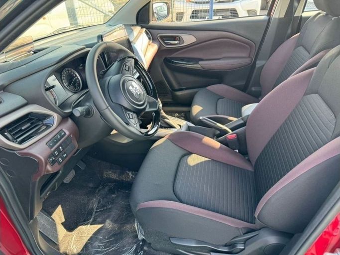 New Suzuki Fronx, 1.5 l, 2025 in Dubai by Mohamed Hakim Motors, Red color. GCC Specs | AUTO.AE