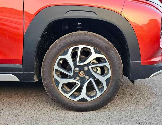 New Suzuki Fronx, 1.5 l, 2025 in Dubai by SK Motors, Orange color. GCC Specs | AUTO.AE