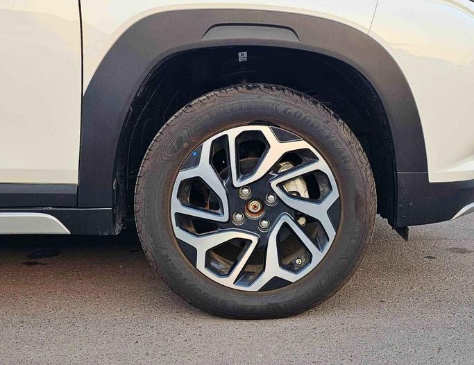 New Suzuki Fronx, 1.5 l, 2025 in Dubai by SK Motors, White color. GCC Specs | AUTO.AE