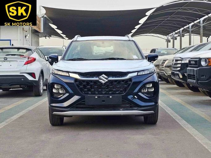 New Suzuki Fronx, 1.5 l, 2025 in Dubai by SK Motors, Blue color. GCC Specs | AUTO.AE
