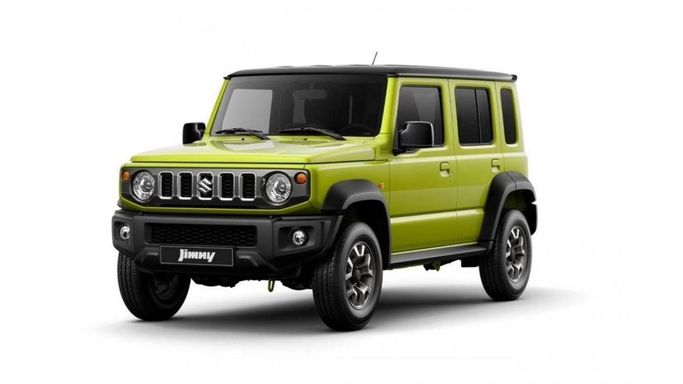 Новый Suzuki Jimny IV, 1.5 л, 2024 в Дубае от Mohamed Hakim Motors Желтый цвет. GCC | AUTO.AE