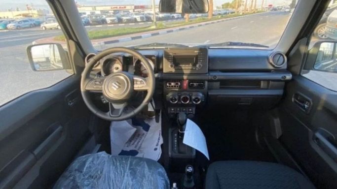 New Suzuki Jimny IV, 1.5 l, 2023 in Dubai by Mohamed Hakim Motors, Light Blue color. GCC Specs | AUTO.AE