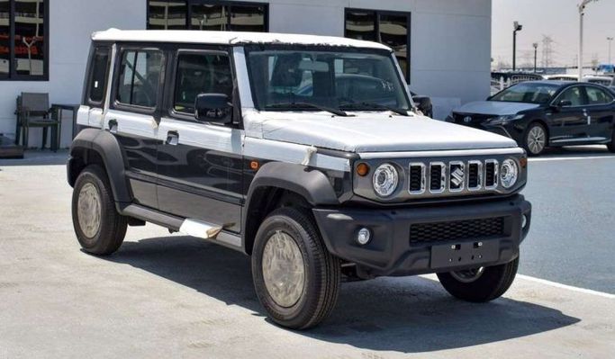 New Suzuki Jimny IV, 1.5 l, 2024 in Dubai by F7 Motors, White color. GCC Specs | AUTO.AE