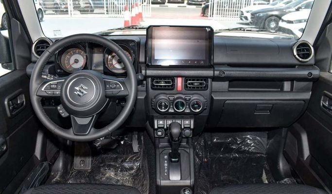 New Suzuki Jimny IV, 1.5 l, 2024 in Dubai by F7 Motors, White color. GCC Specs | AUTO.AE