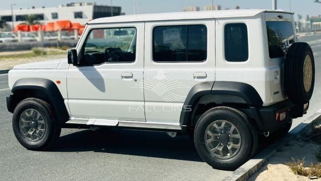 New Suzuki Jimny IV, 1.5 l, 2025 in Dubai by Falcons GT Motors FZCO, White color. European Specs | AUTO.AE