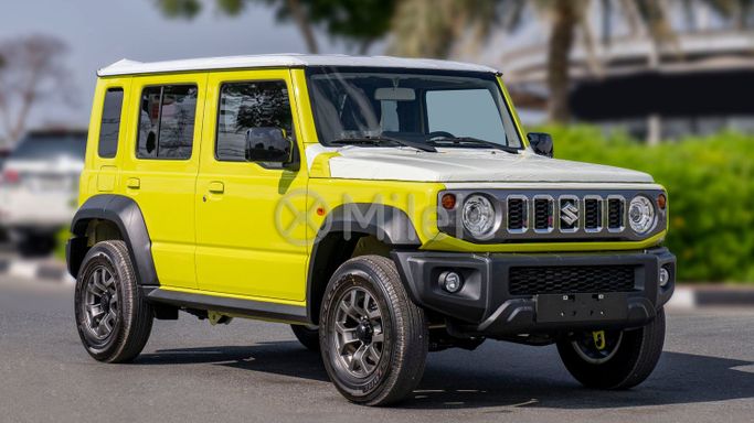 New Suzuki Jimny IV, 1.5 l, 2025 in Dubai by Milele, Yellow color. Other | AUTO.AE