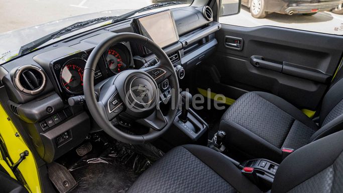 New Suzuki Jimny IV, 1.5 l, 2025 in Dubai by Milele, Yellow color. Other | AUTO.AE