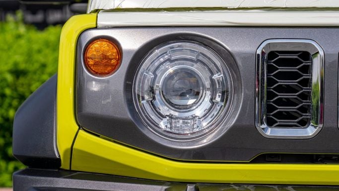 New Suzuki Jimny IV, 1.5 l, 2025 in Dubai by Milele, Yellow color. Other | AUTO.AE