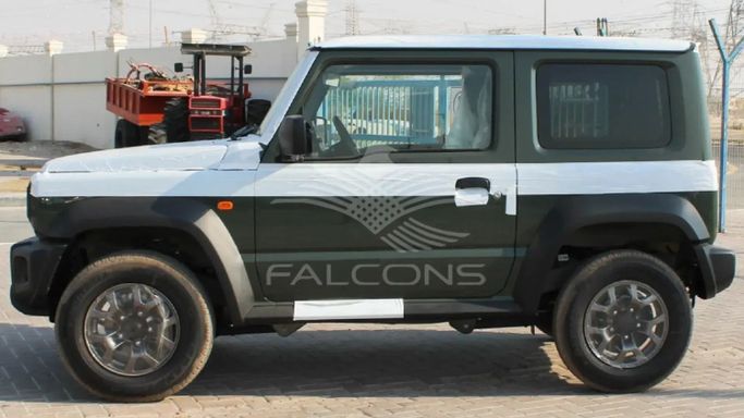 New Suzuki Jimny IV, 1.5 l, 2023 in Dubai by Falcons GT Motors FZCO, Grey color. Other | AUTO.AE