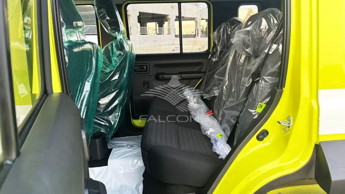 New Suzuki Jimny IV, 1.5 l, 2025 in Dubai by Falcons GT Motors FZCO, Yellow color. Other | AUTO.AE