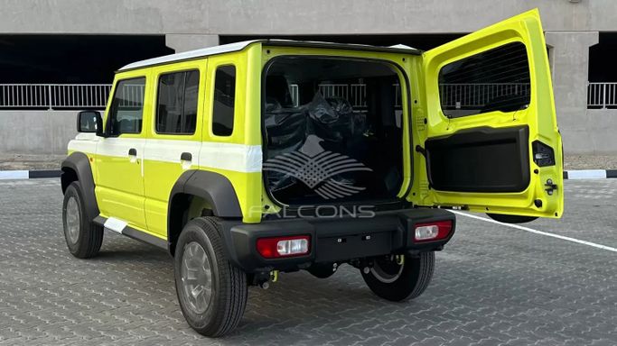 New Suzuki Jimny IV, 1.5 l, 2025 in Dubai by Falcons GT Motors FZCO, Yellow color. Other | AUTO.AE