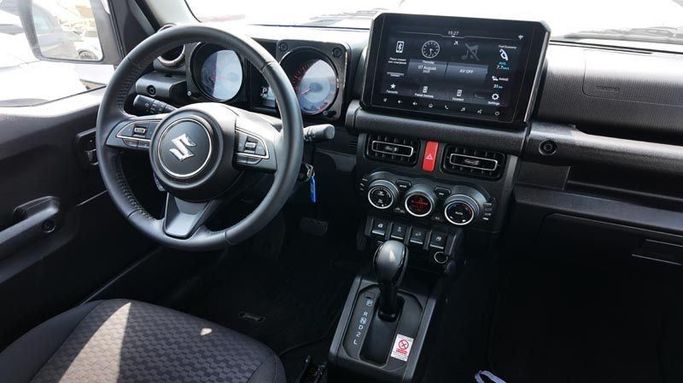 Used Suzuki Jimny IV, 1.5 l, 2024 in Dubai by Cariva Used Cars , Black color. GCC Specs | AUTO.AE