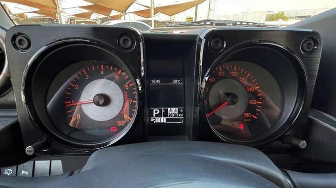 Used Suzuki Jimny IV, 1.5 l, 2024 in Dubai by Cariva Used Cars , Blue color. GCC Specs | AUTO.AE