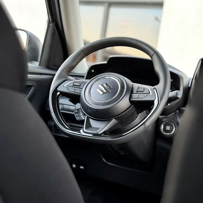 New Suzuki Swift VI, 1.2 l, 2025 in Dubai by Sola Motors, White color. Other | AUTO.AE