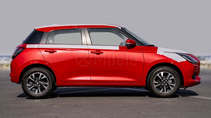 New Suzuki Swift VI, 1.2 l, 2025 in Dubai by Milele, Red color. Other | AUTO.AE