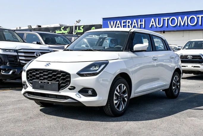 New Suzuki Swift V, 1.2 l, 2026 in Dubai by Wafrah Automotive Fzco, White color.  | AUTO.AE